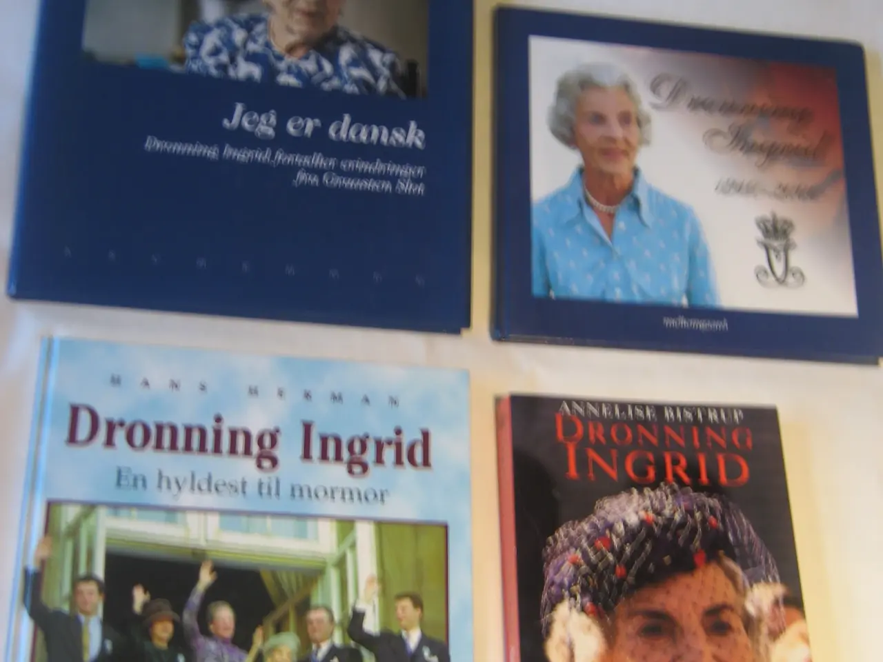 Billede 1 - 4 flotte bøger om dronning Ingrid
