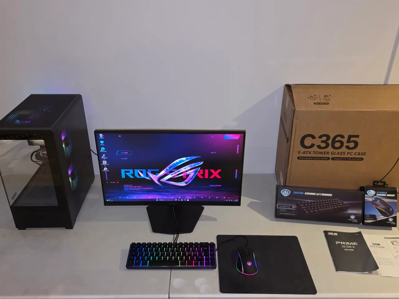 Billede 2 - RTX 3060 O.C Gamer Pc + 24" 170Hz Gamer Skærm