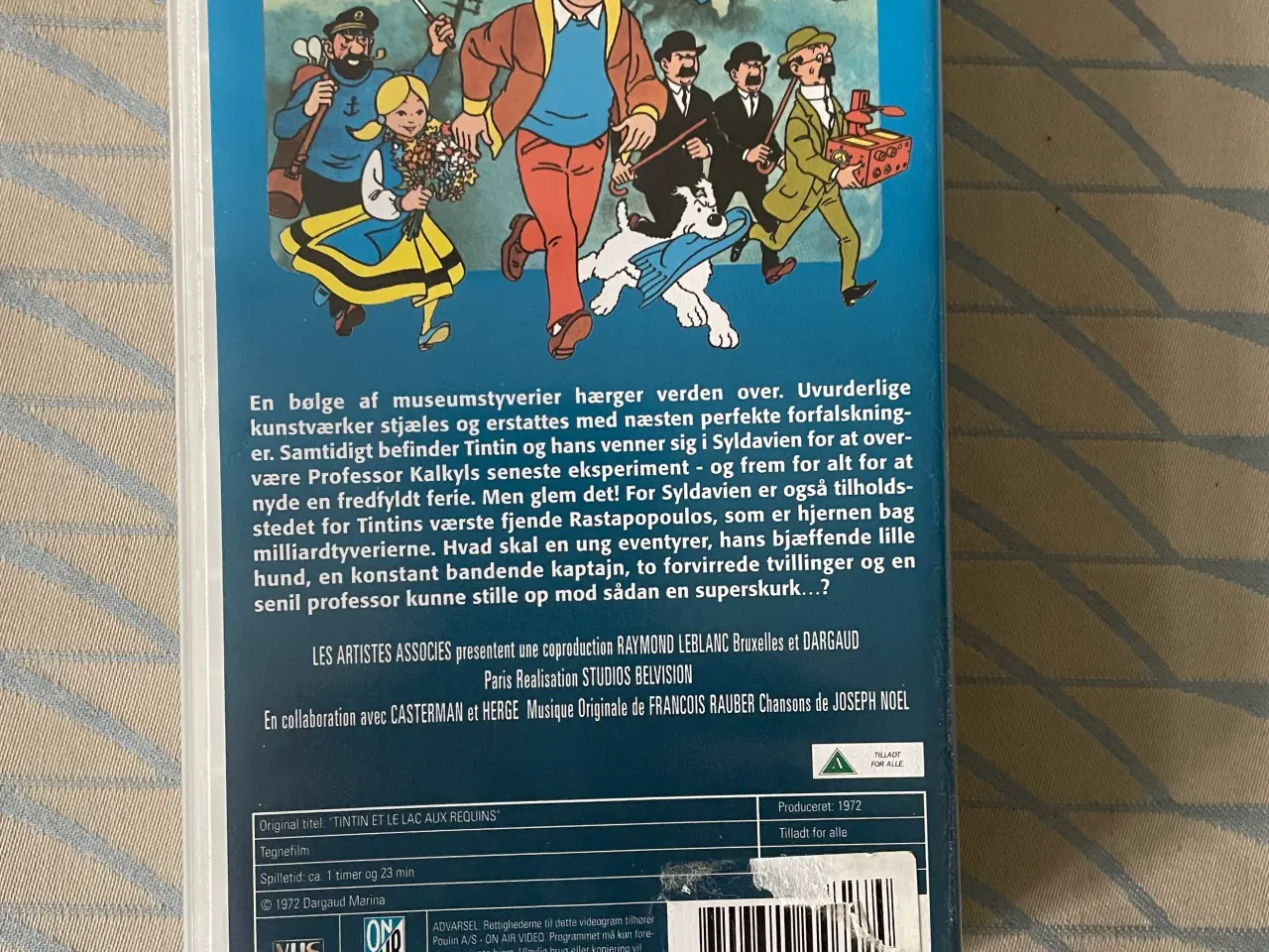 Billede 17 - Tintin tegnefilm VHS