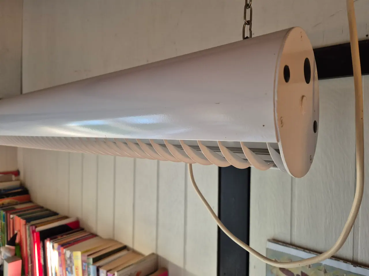 Billede 3 - Hvid pipe-line loftslampe