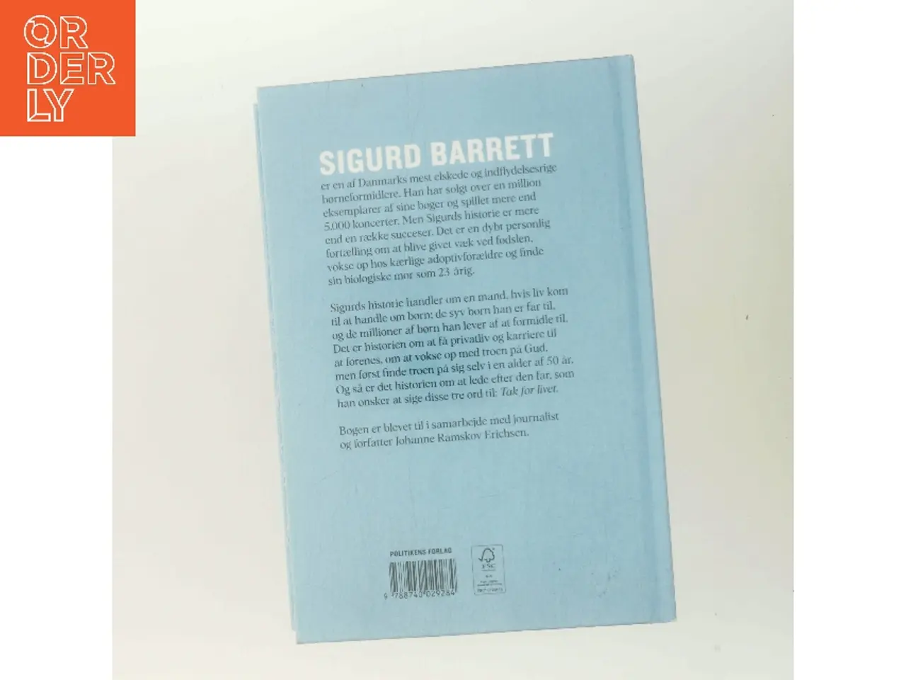 Billede 3 - Sigurd - tak for livet af Sigurd Barrett (Bog)