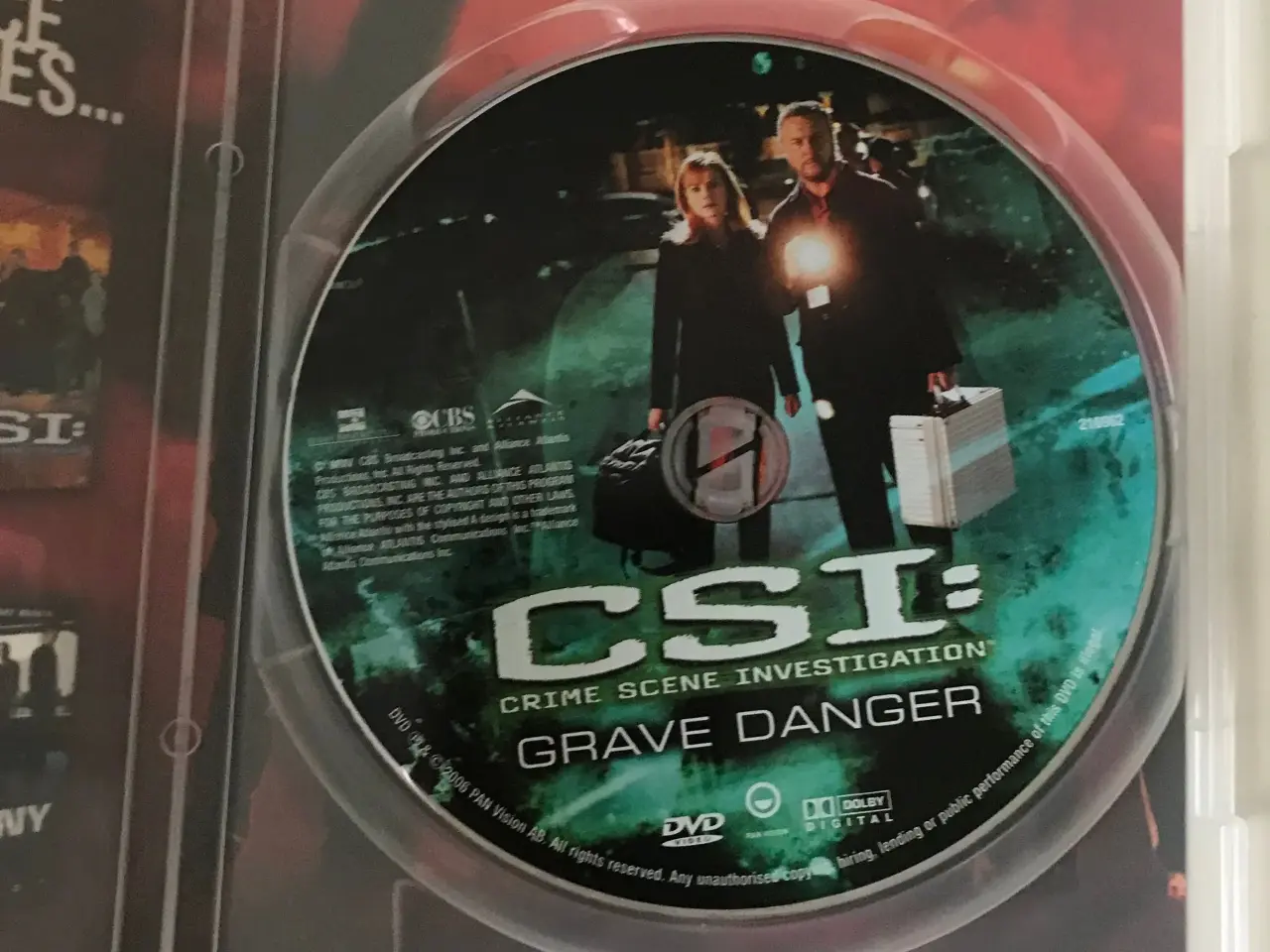 Billede 2 - DVD - CSI: Grave Danger (Tarantino)