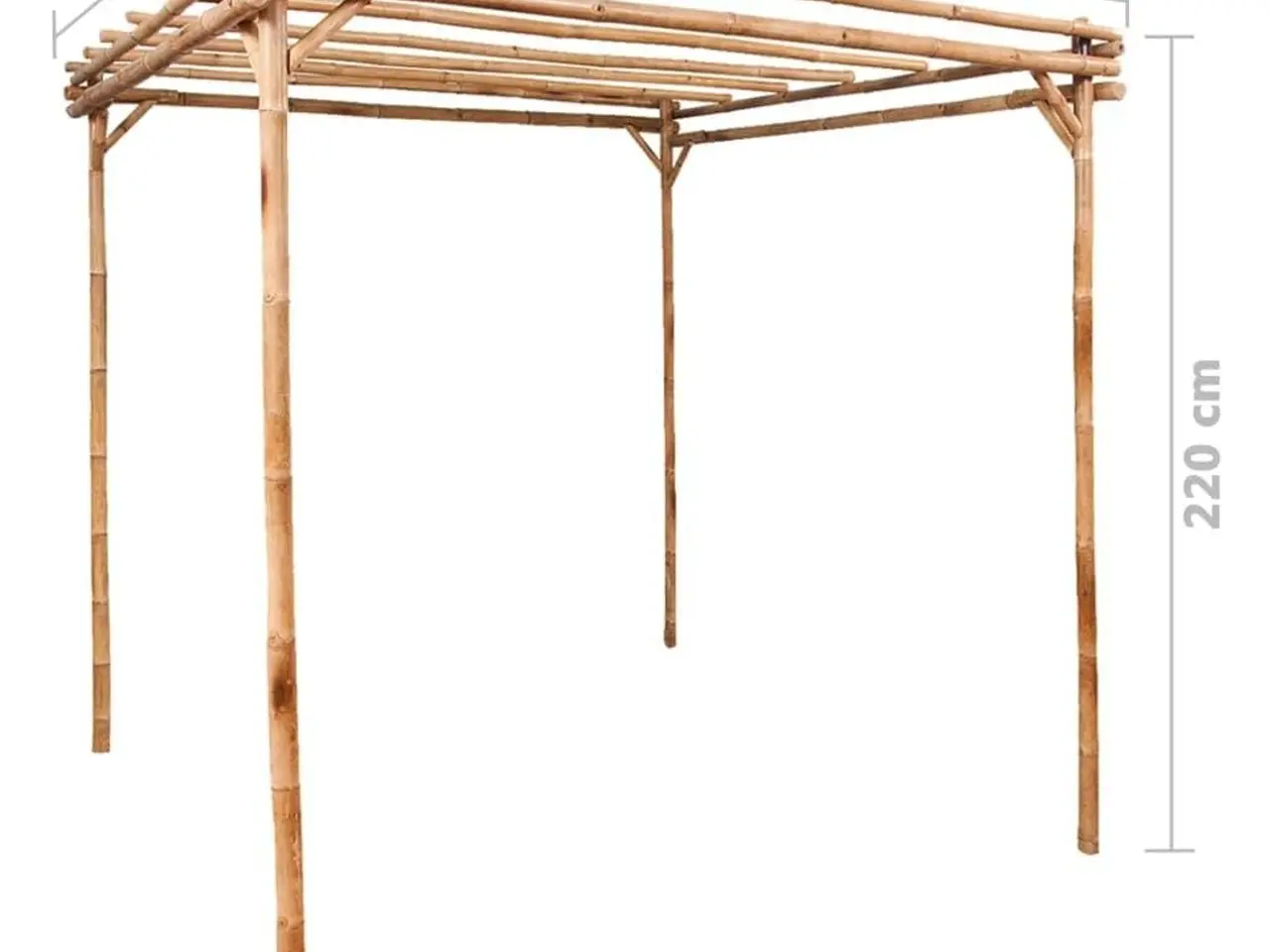 Billede 4 - Pergola 170x170x220 cm bambus