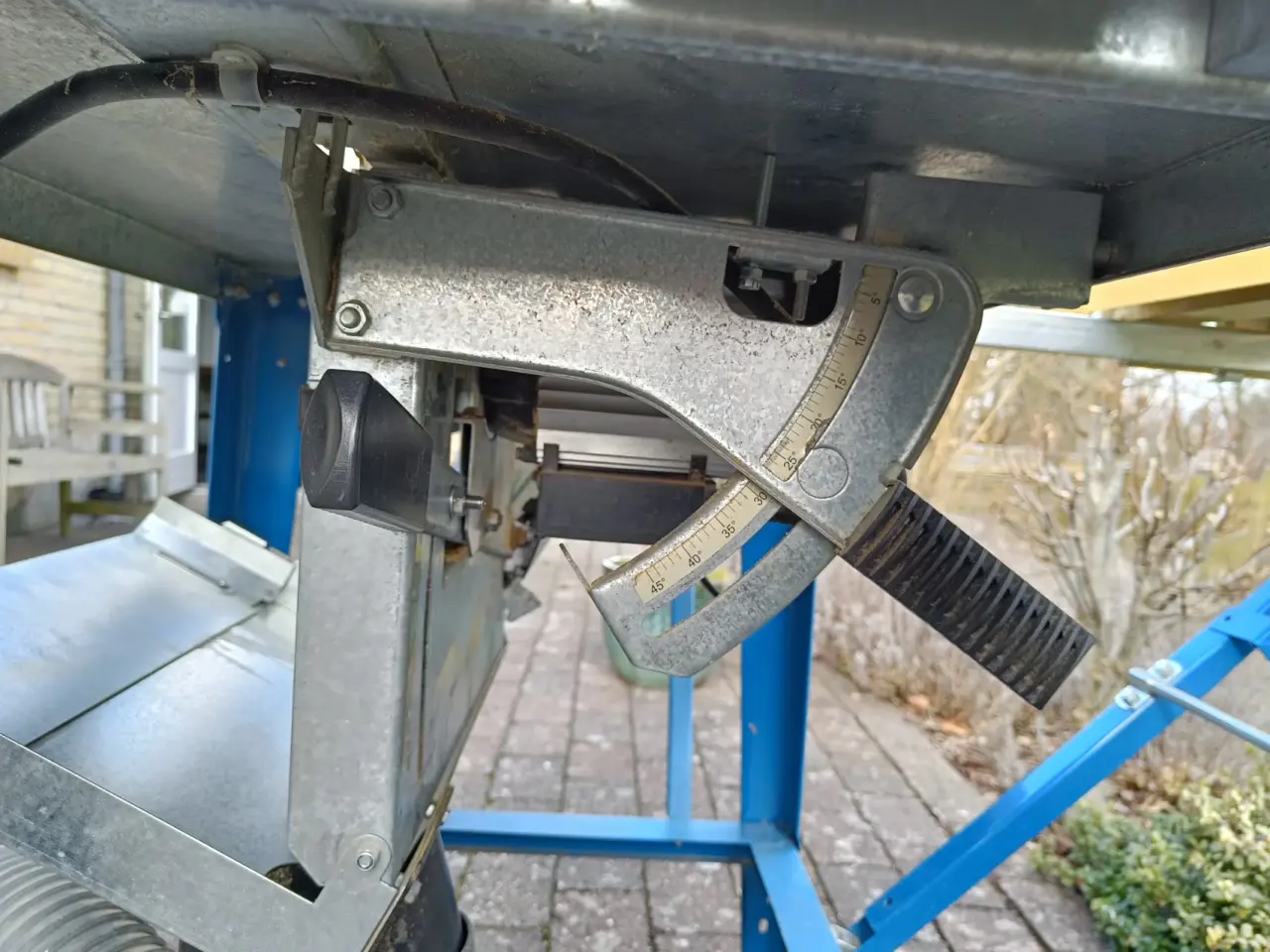 Billede 8 - Bordrundsav (315 mm) og sidebord