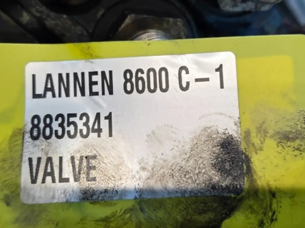 Billede 17 - Lannen 8600C Hydraulikventil 8835341