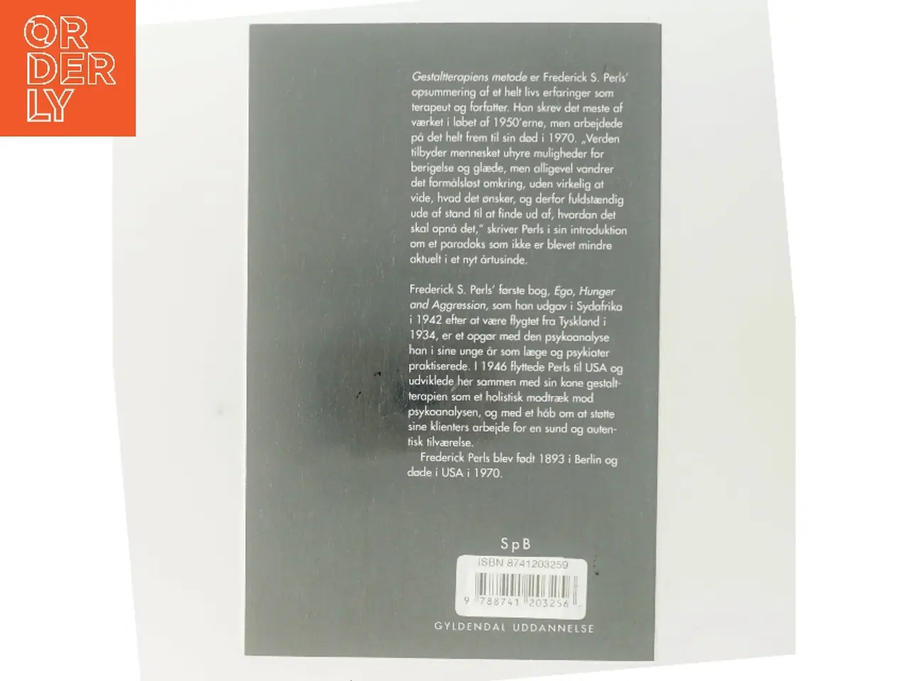Billede 3 - Gestaltterapiens metode af Frederick S. Perls (Bog)