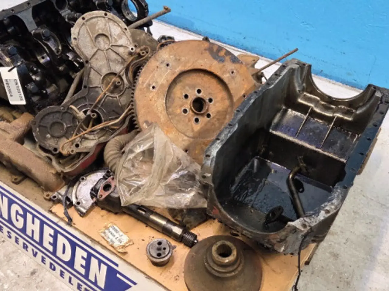 Billede 11 - Perkins 4.154 Motor til Dele