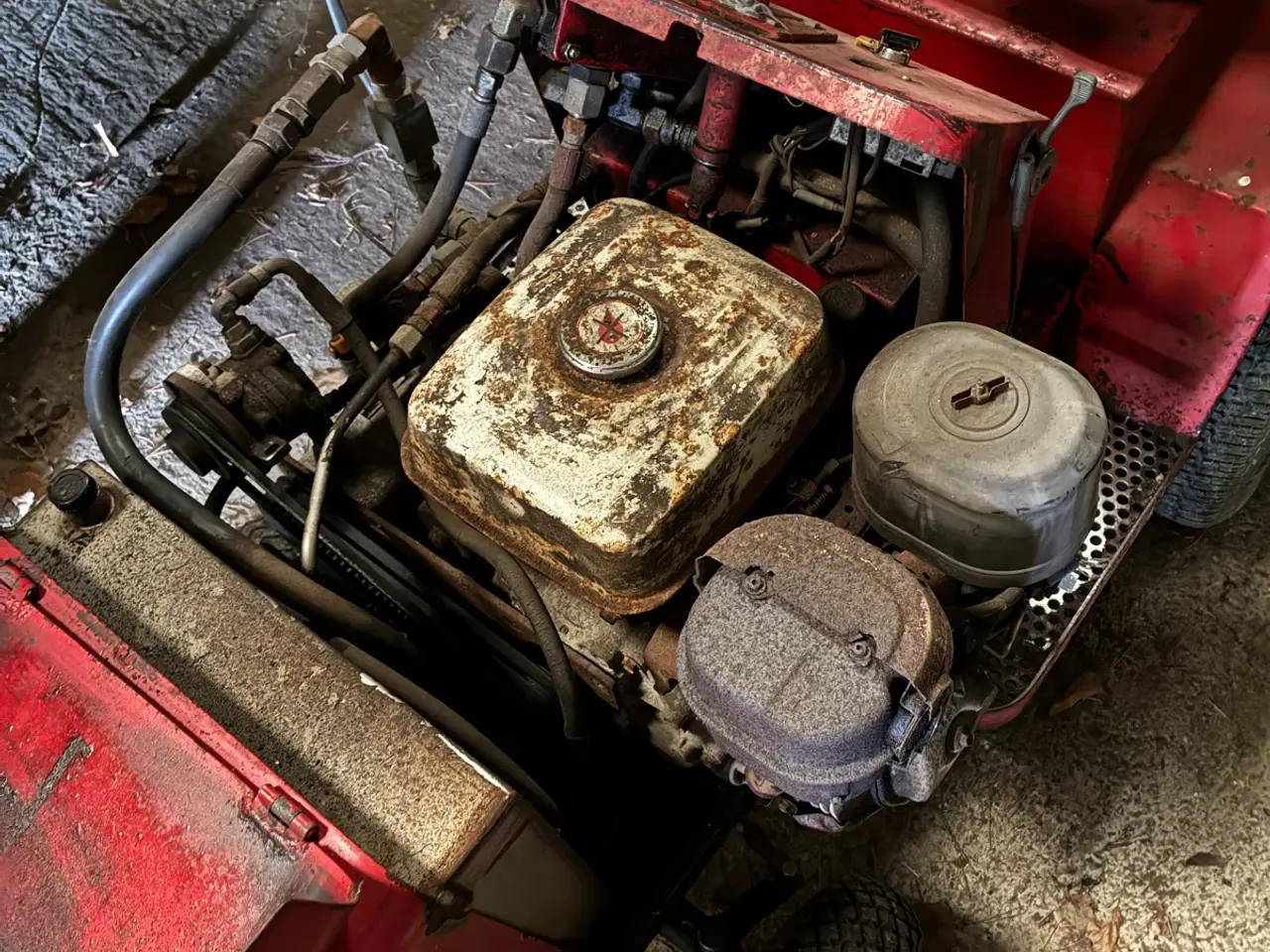 Billede 4 - Honda 13 hk mini traktor
