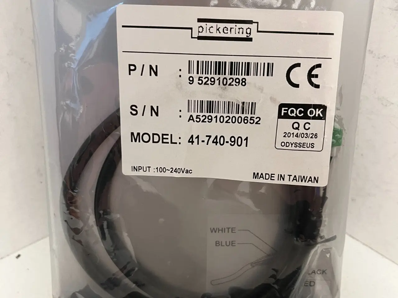 Billede 8 - Pickering 41-740-901 AC-DC Adapter strømforsyning