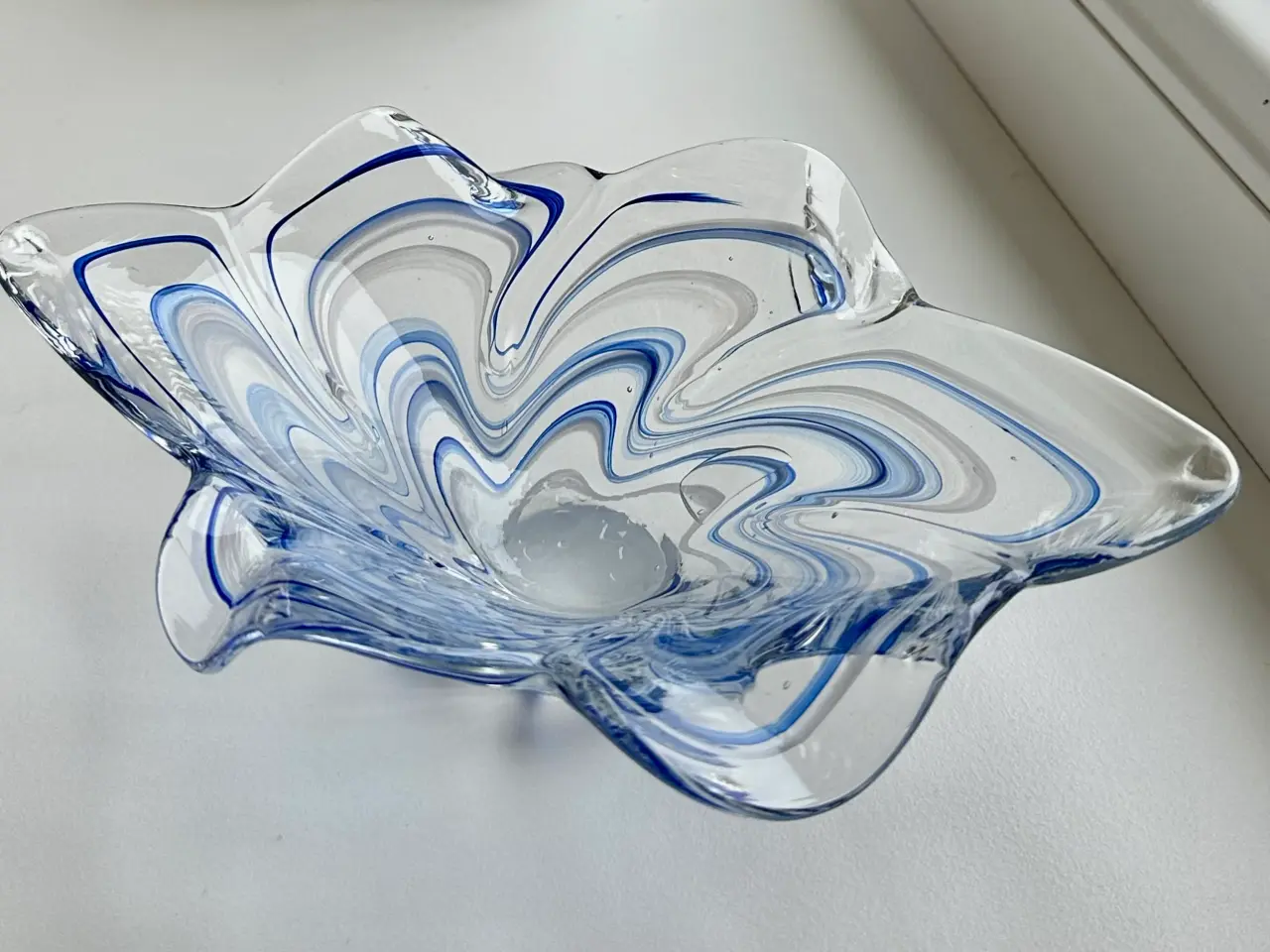 Billede 1 - Håndlavede glasskåle i flot stand sælges