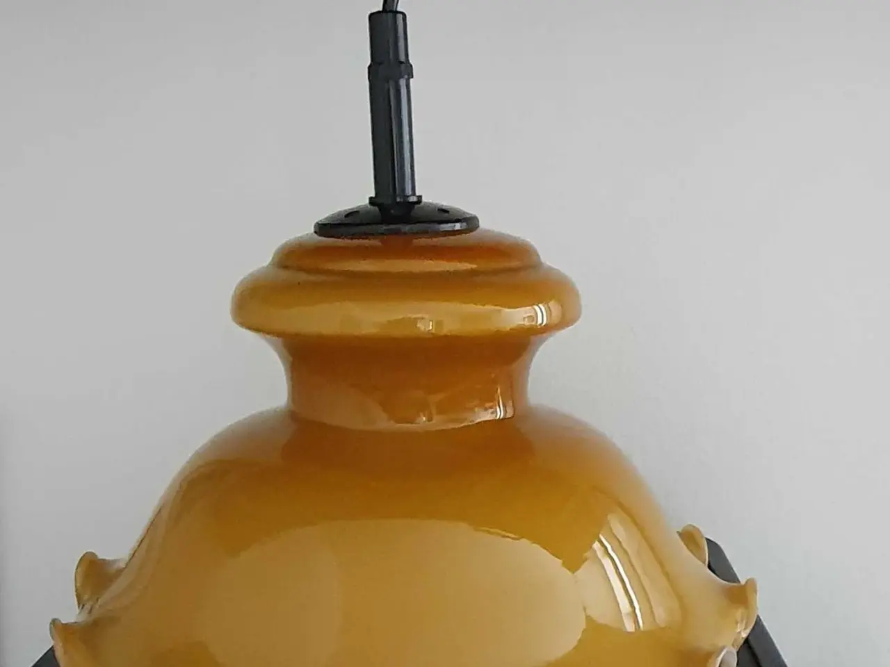 Billede 8 - Skøn lampe i opalglas 🤎 NEDSAT!!! SOLGT SOLGT !!!