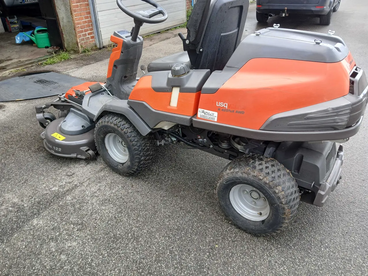 Billede 5 - HAVETRAKTOR HUSKVARNA R420 TSX AWD