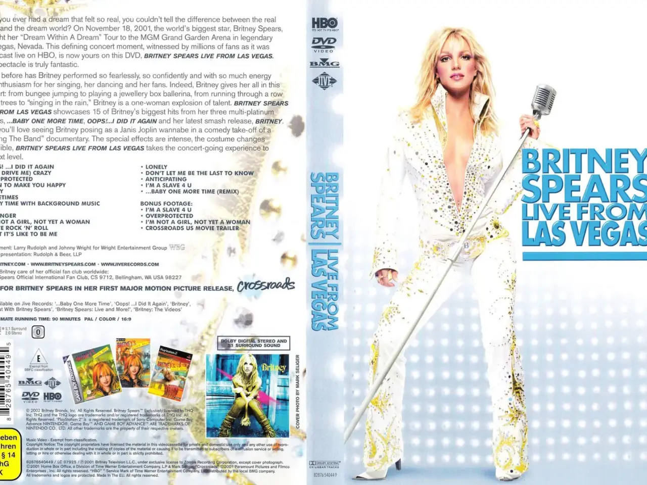 Billede 2 - Britney Spears ; LIVE FROM LAS VEGAS