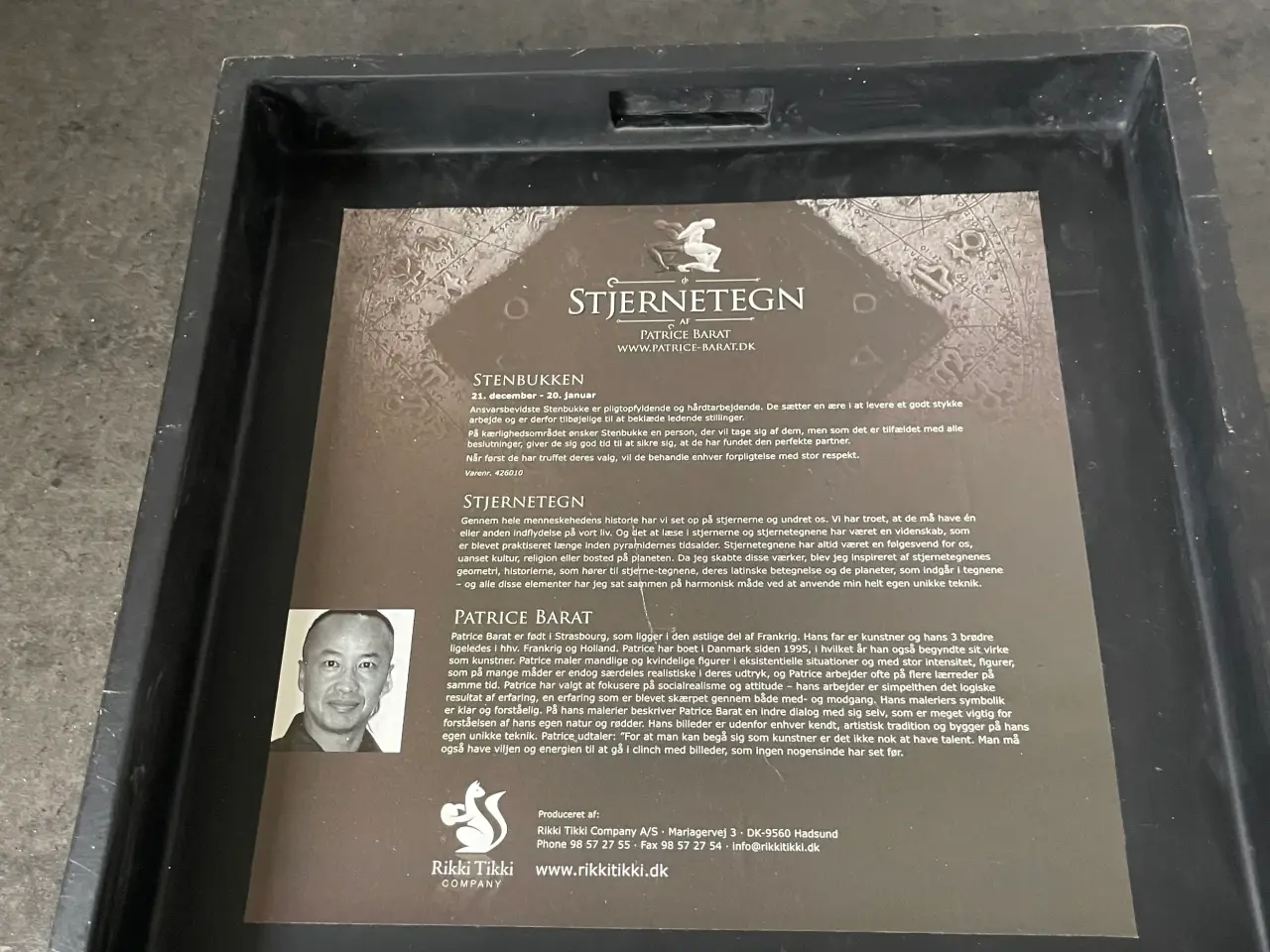Billede 1 - Stjernetegns billede stenbukken 