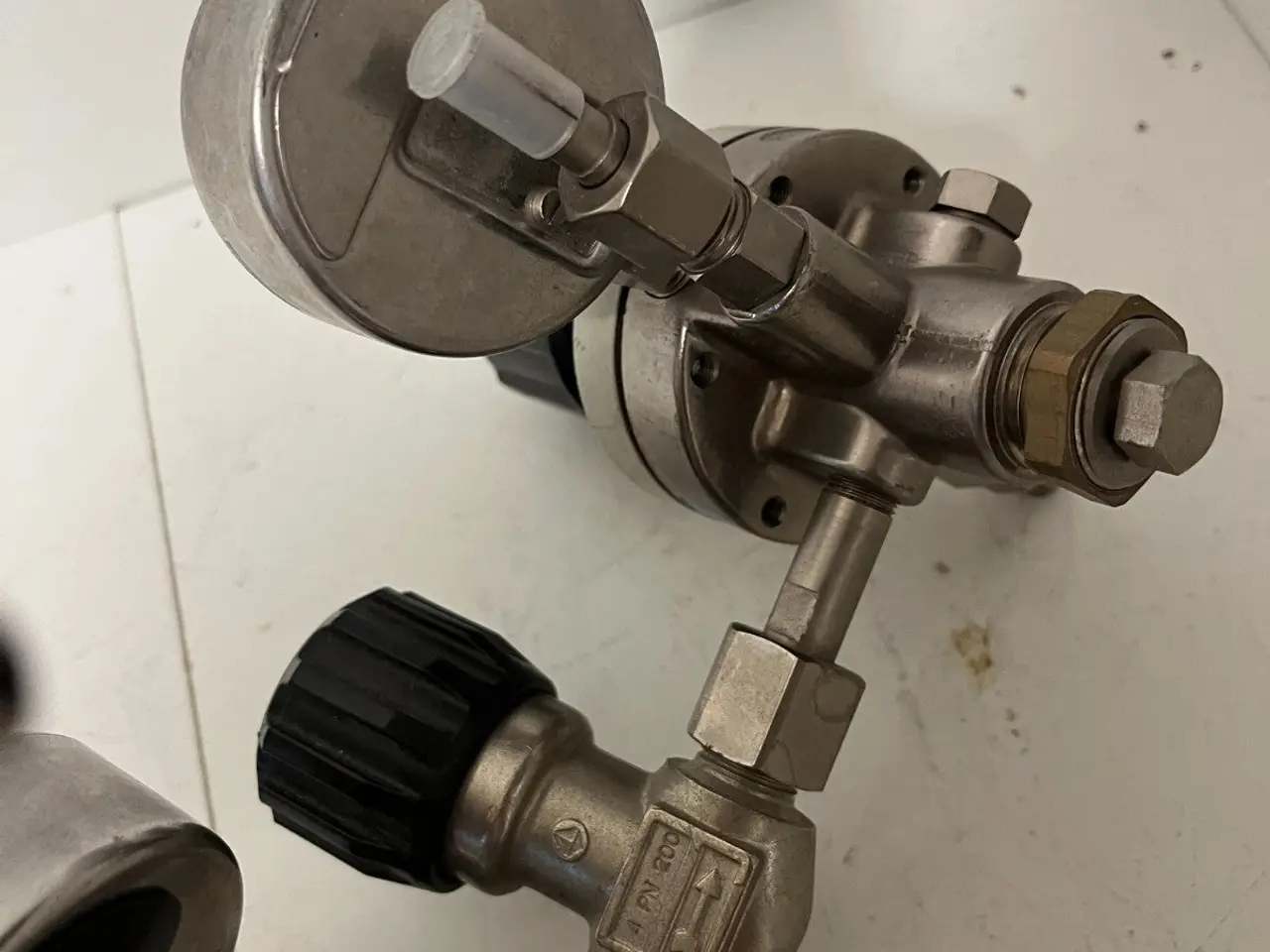 Billede 10 - Messer Griesheim Oxygen Regulator Dual-Stage WIKA