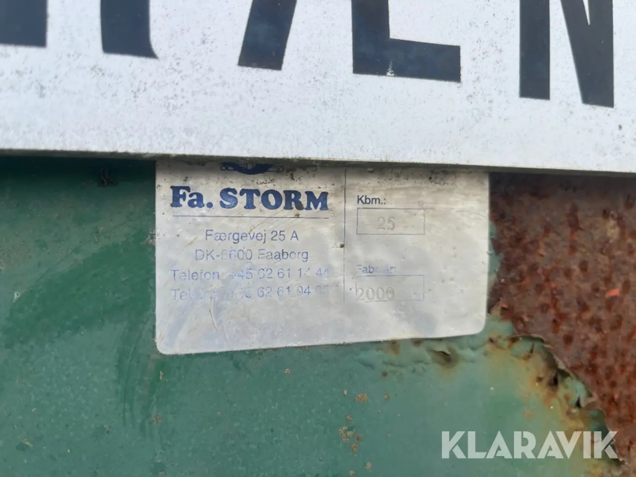 Billede 10 - Åben container Fa.Storm 25m3