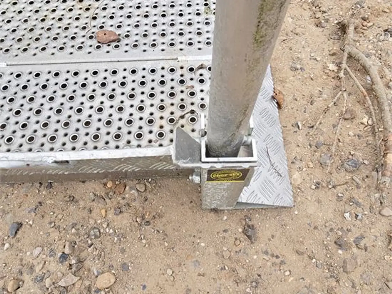 Billede 7 - ABC Specialfabrikken Vinderup - 2 styk / 2 pieces aluminum gangbro / access walkway