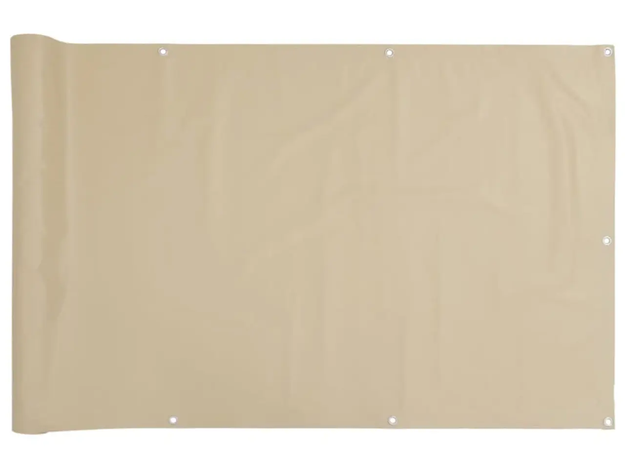 Billede 2 - Altanafskærmning 90 × 500 cm i oxfordstof - beige