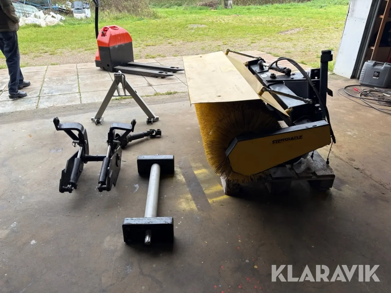 Billede 5 - Frontlift og kost Stensballe FF-1500