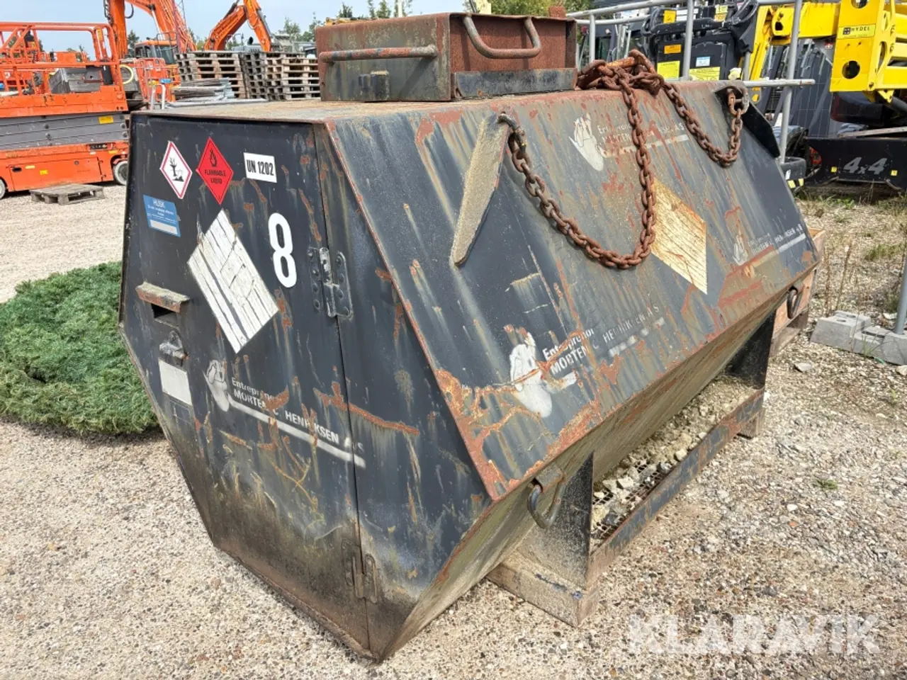 Billede 1 - Dieseltank m. Pumpepistol