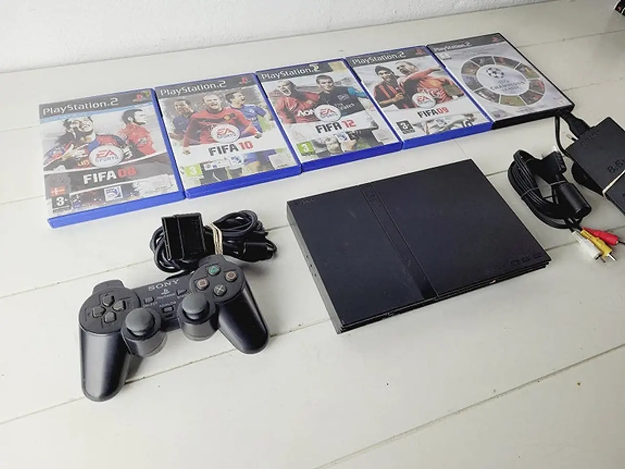 Billede 1 - ⭐️- Det Ideelle PS2 Fodboldsæt med Spil og Tilbehø