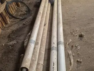 8 stk. Løgstør præisolerede PE-rør 48/110 mm – 6 m