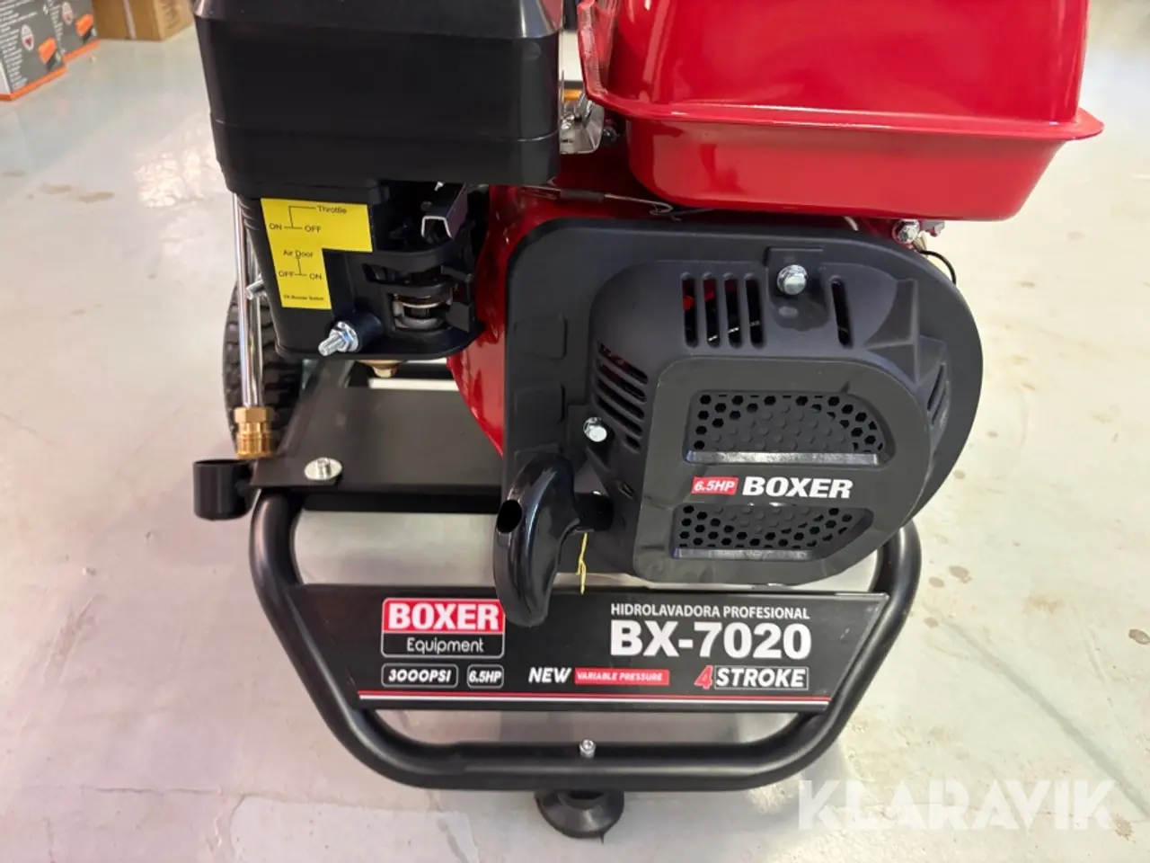 Billede 12 - Højtryksrenser Boxer equipment BX-7020