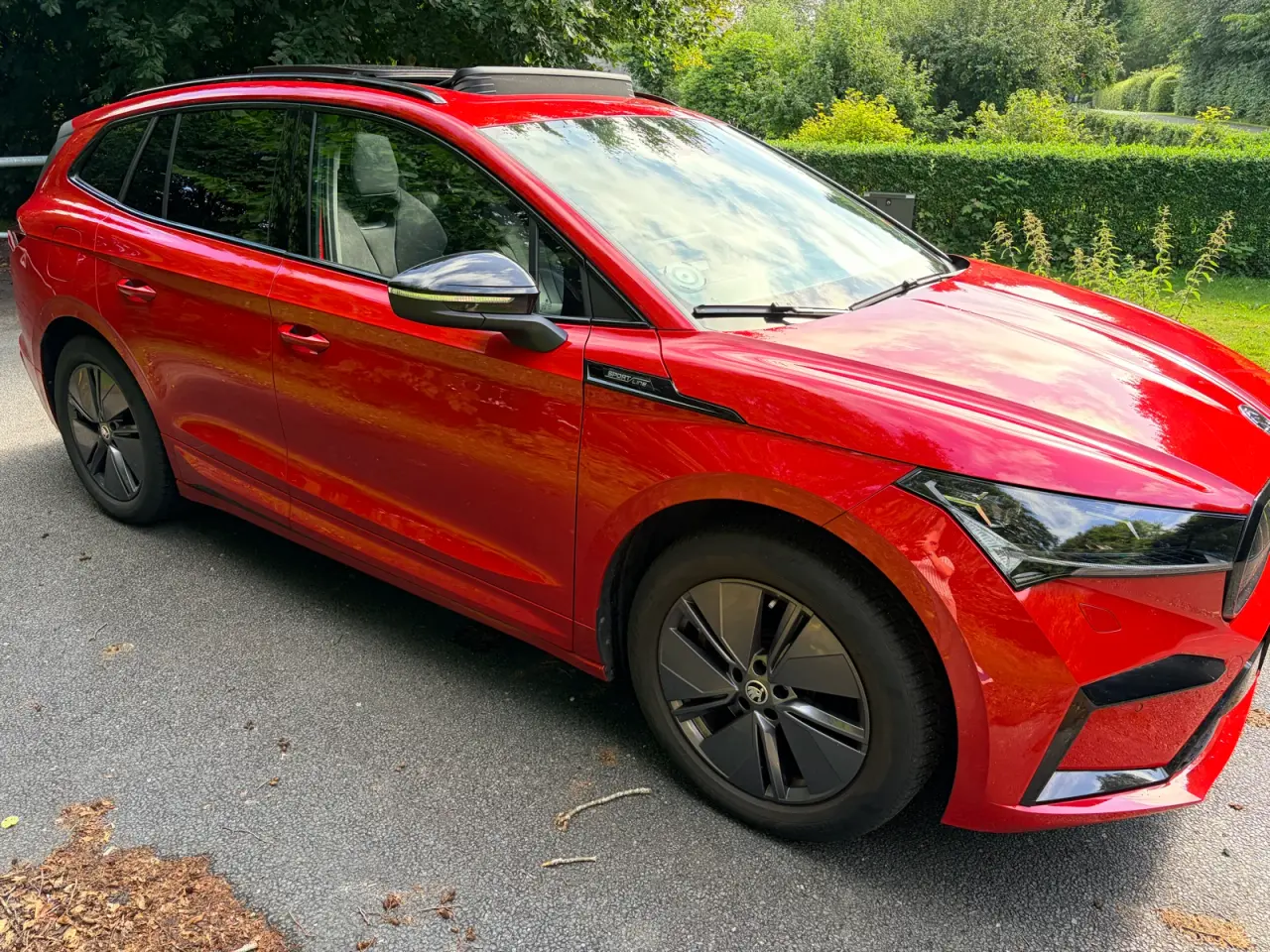 Billede 3 - Skoda Enyaq Sportline 2021 Velvet Red