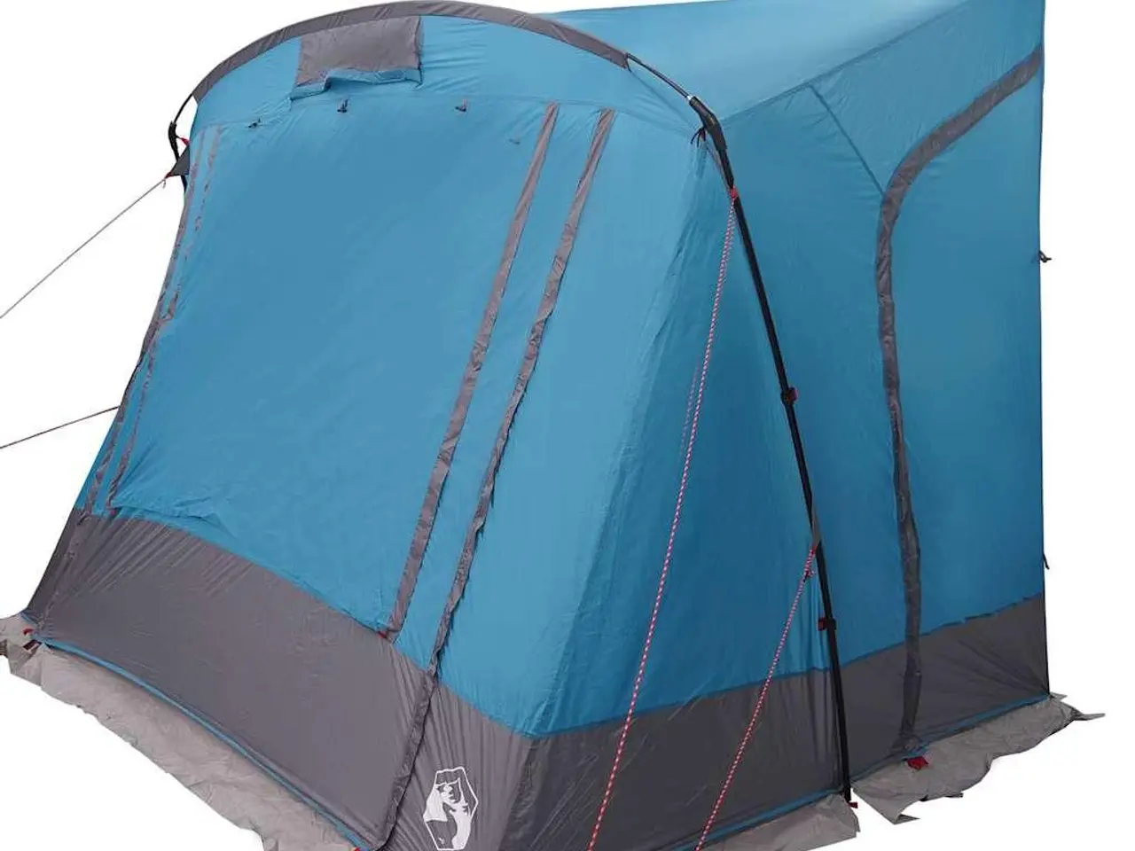 Billede 2 - Bagklapstelt 285 × 255 × 245 cm - blå, vandafvisende taft, 2 døre
