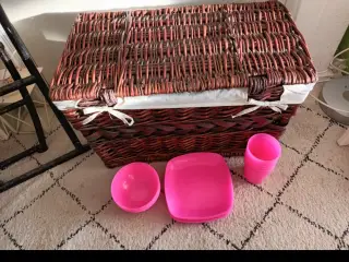 FLOT STOR PICKNICKURV ELLER TIL LEGETØJ, AVISER, S