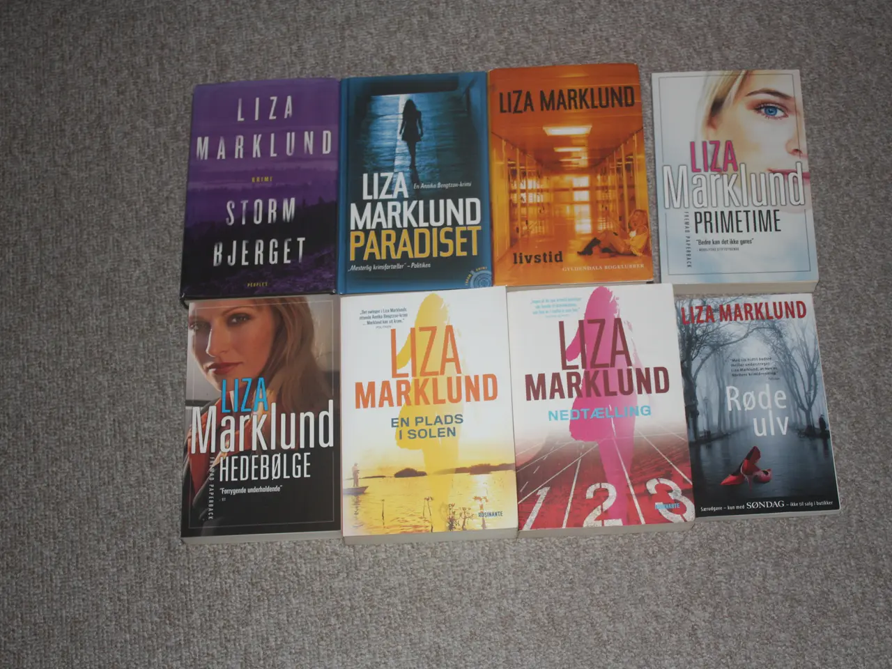 Billede 1 - Liza Marklund Nedtælling