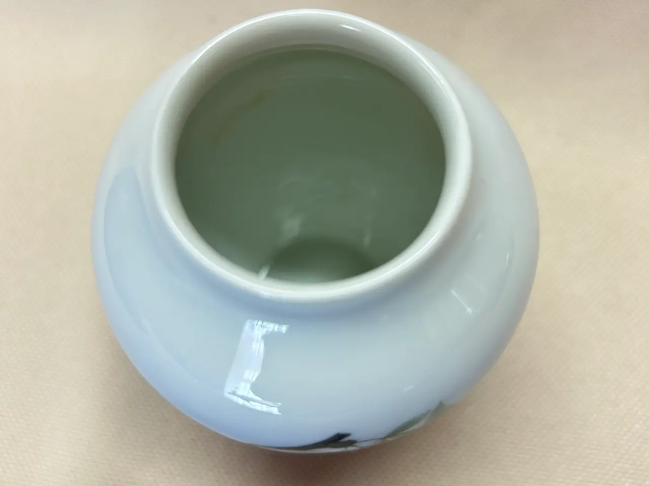 Billede 4 - Smuk Bing & Grøndahl vase – Guldregn