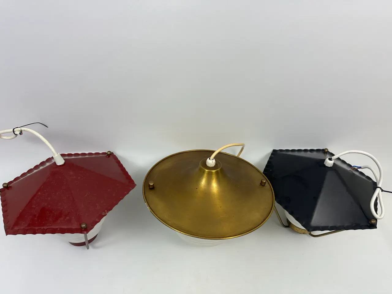 Billede 12 - Vintage opalglas pendler 