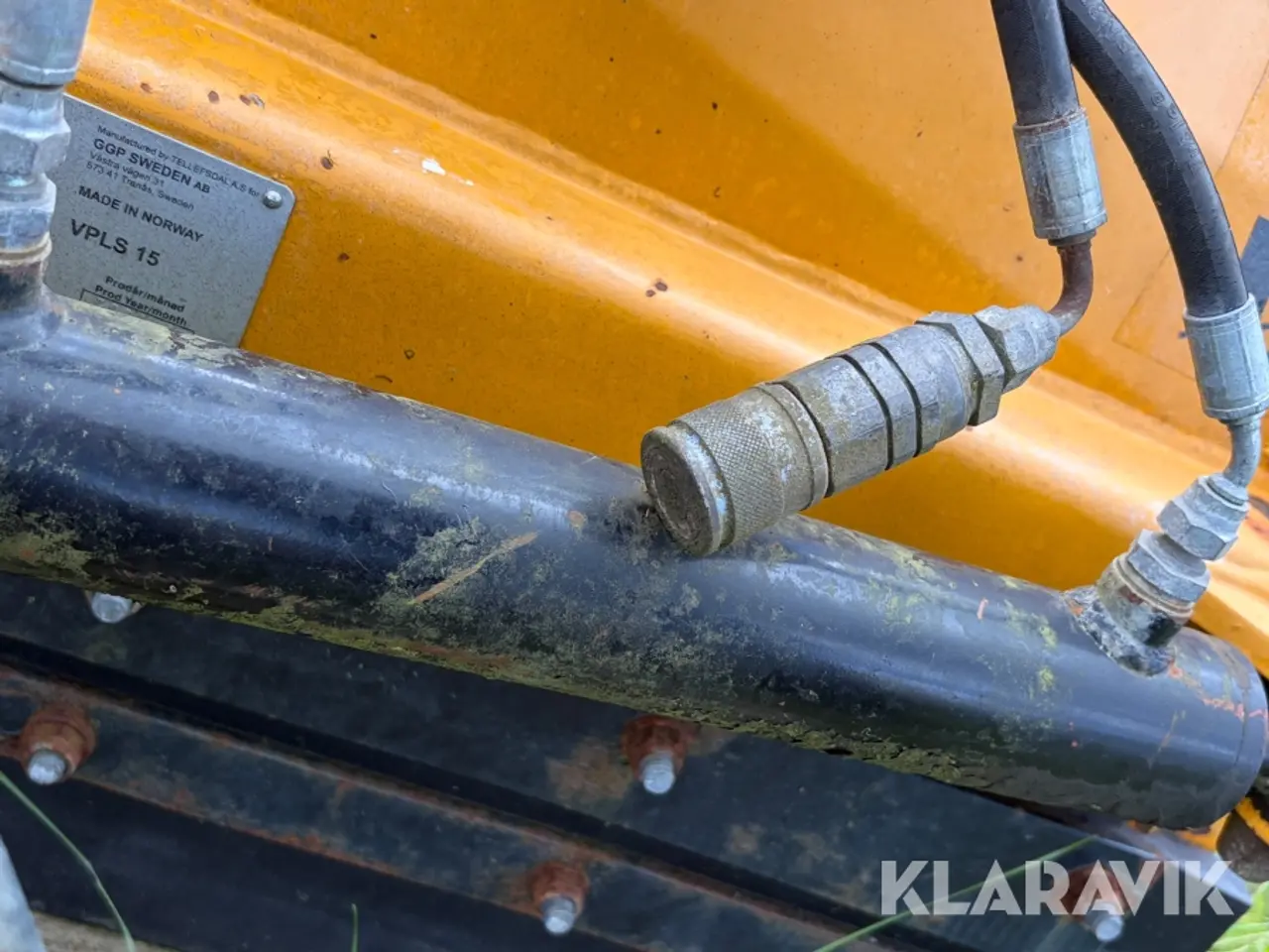 Billede 7 - Hydraulisk sneplov Stiga Titan 150 / VPLS 15
