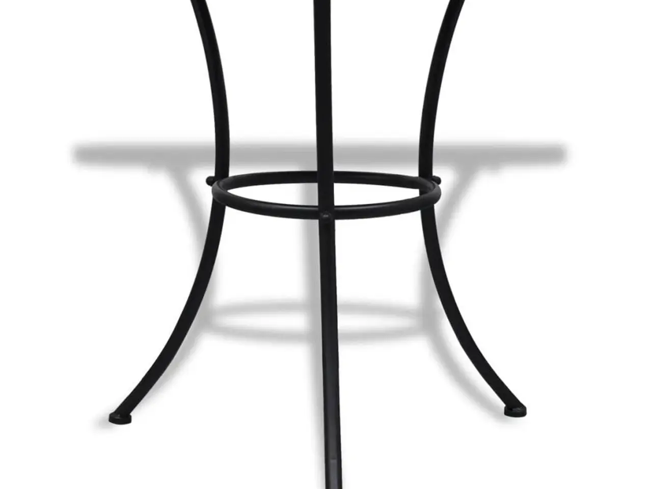 Billede 2 - Bistrobord 60 cm mosaik - blå og hvid