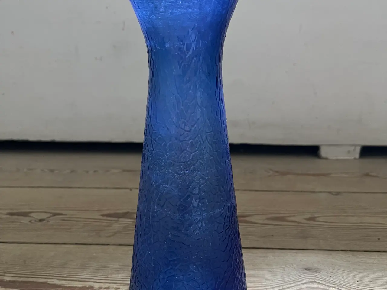 Billede 1 - Blå hyacint glas i presset glas