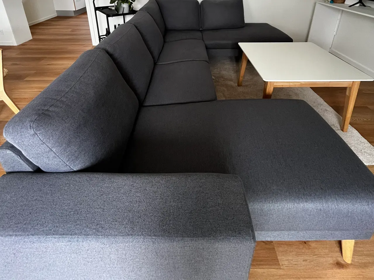 Billede 3 - Hjørnesofa med chaiselong (usofa)