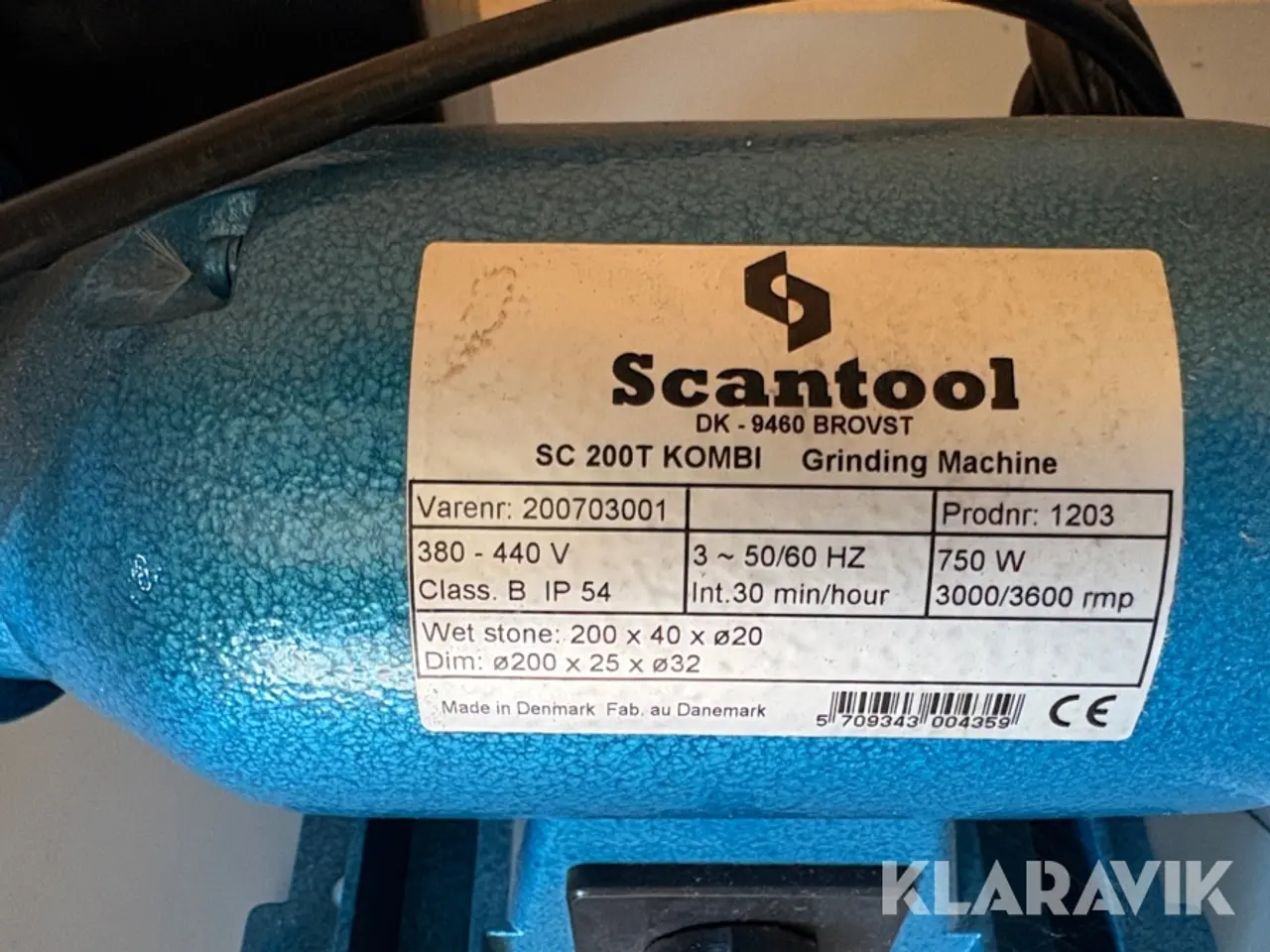 Billede 12 - Slibemaskine Scantool SC200t Kombi