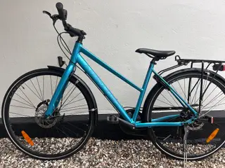 Flot letvægts Nishiki cykel, Stelstørrelse 48