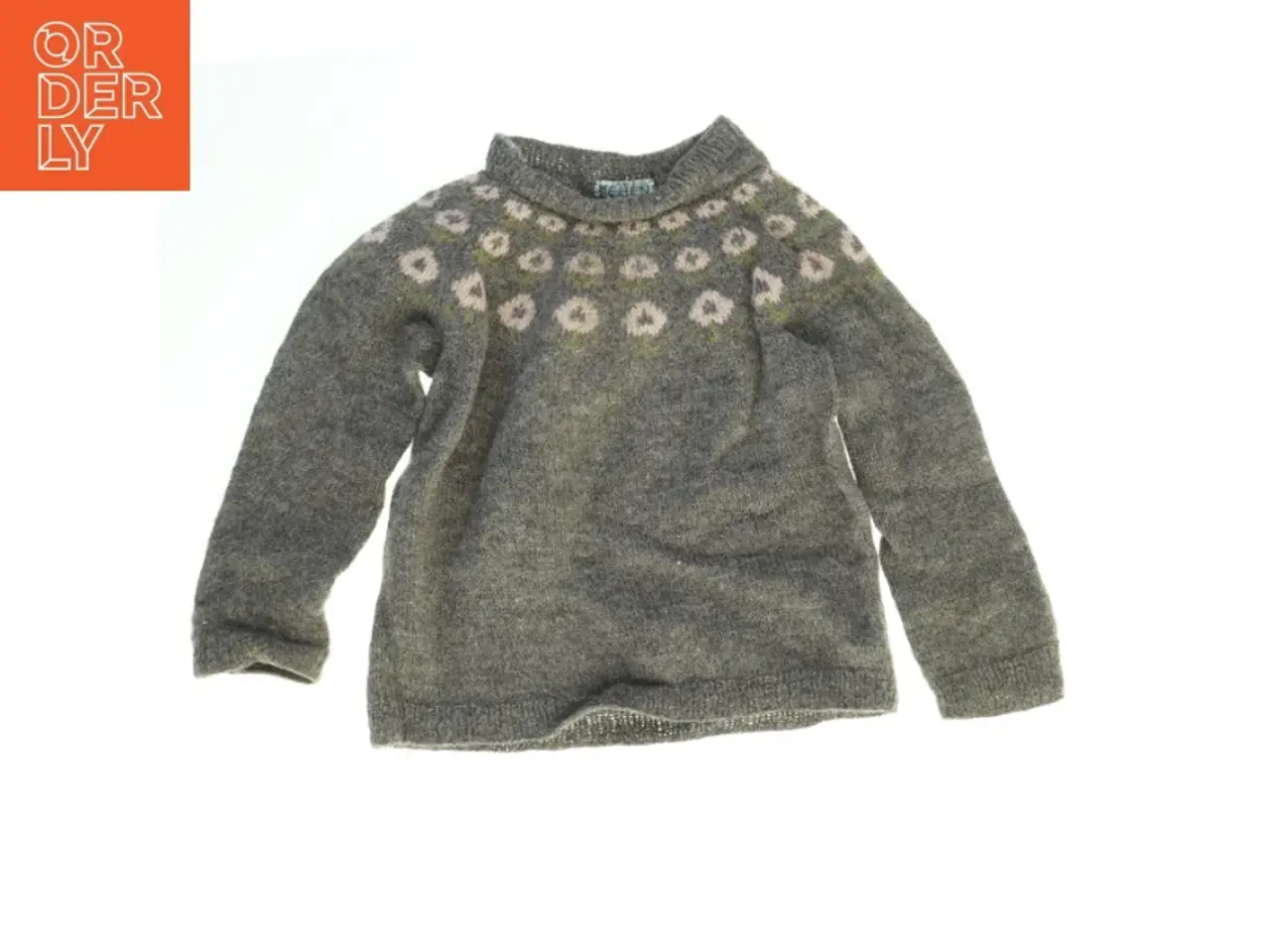 Billede 2 - Strikket sweater (str. Bryst, 30 cm. længde. 33. cm)