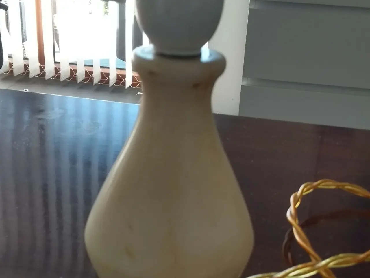 Billede 3 - Bordlampe i fedtsten