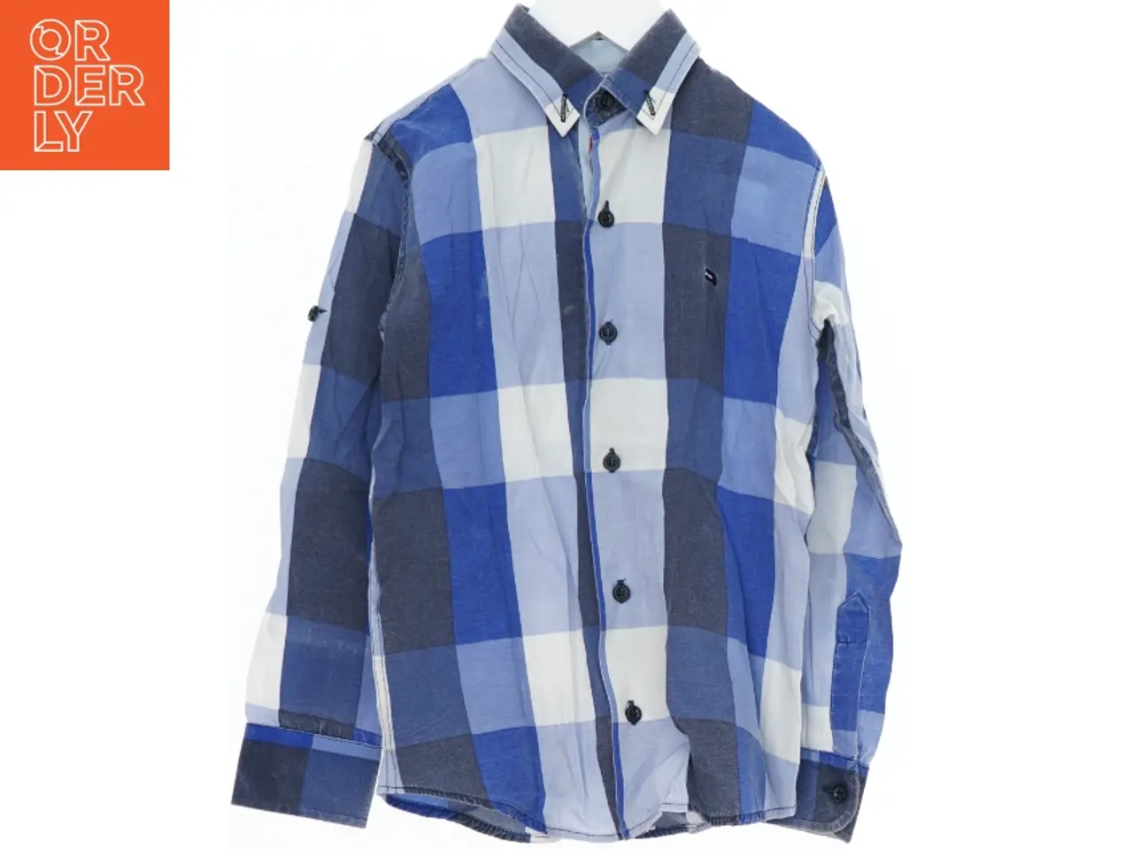 Billede 1 - Skjorte med tern fra Tommy Hilfiger (str. 110)