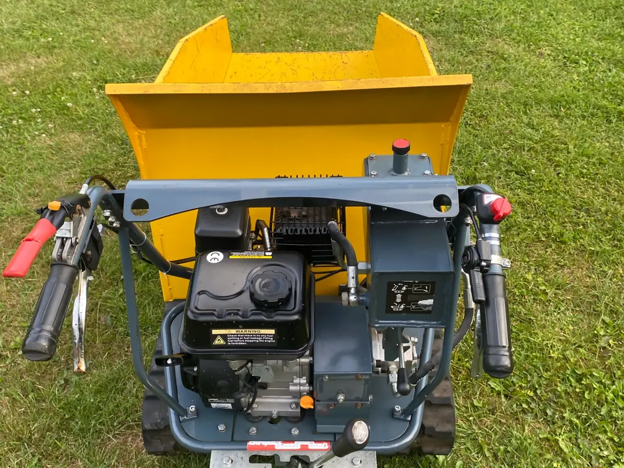 Billede 2 - Minidumper / motorbøre på bånd benzin