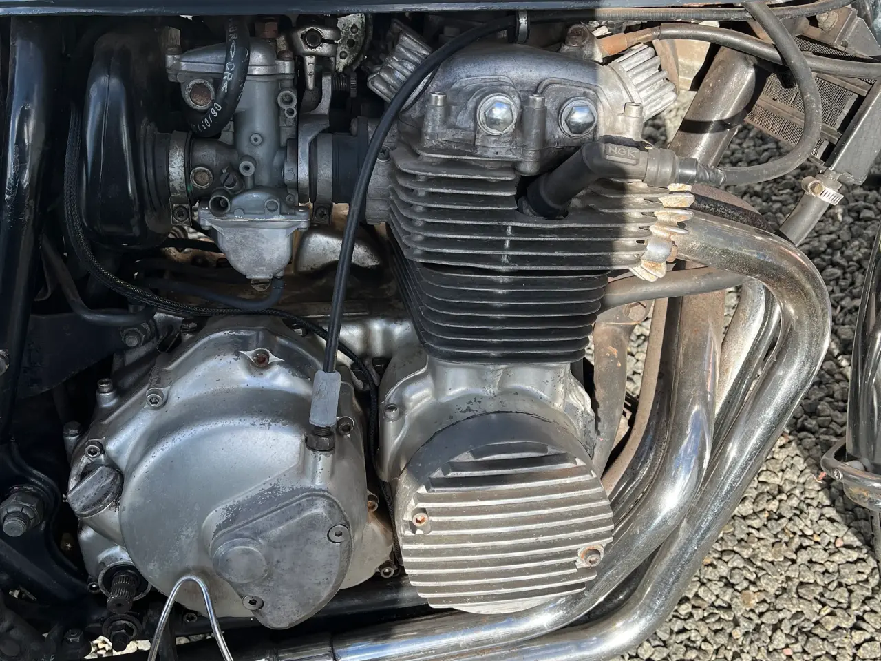 Billede 12 - Morfar honda 400 f  kører perfekt
