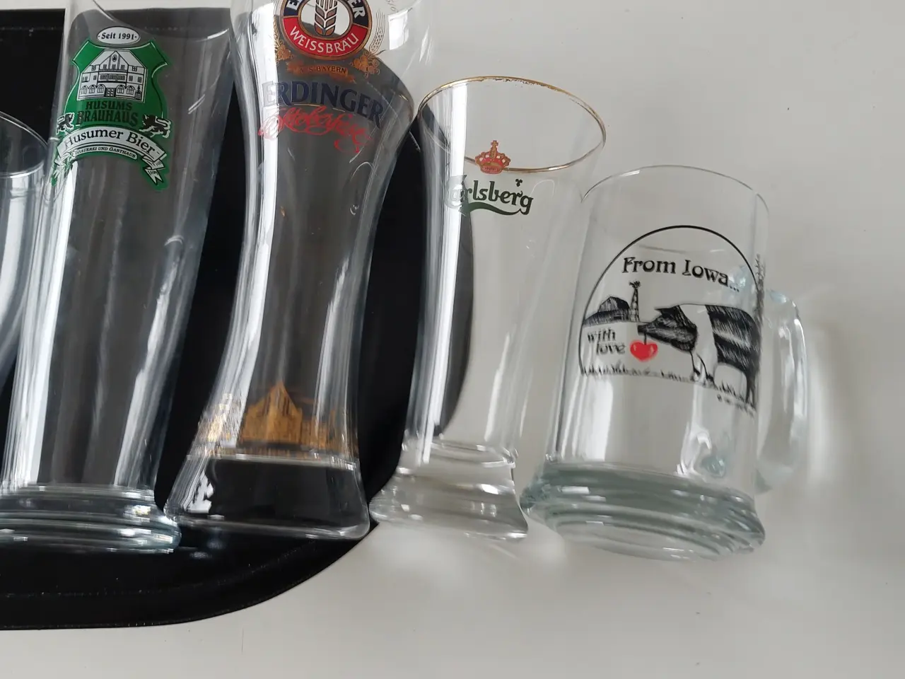 Billede 3 - ølglas med bl.a sjove tekster og billeder