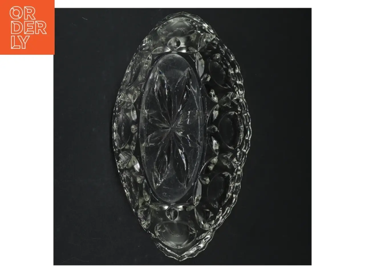 Billede 4 - Glasskål, gammel (str. 23 x 12 cm)