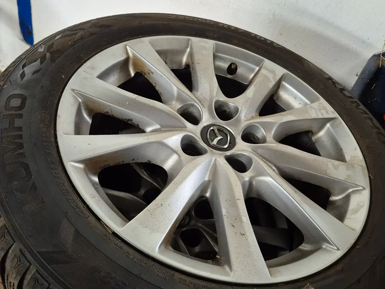 Billede 1 - Vinterdæk med alufælge til Mazda 6