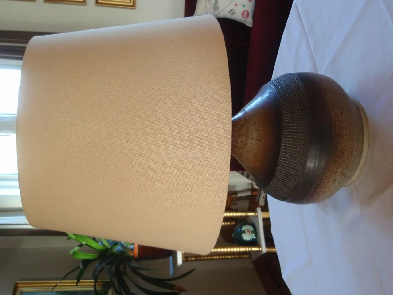 Billede 1 - Keramik lampe
