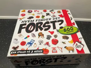Hvem finder det først