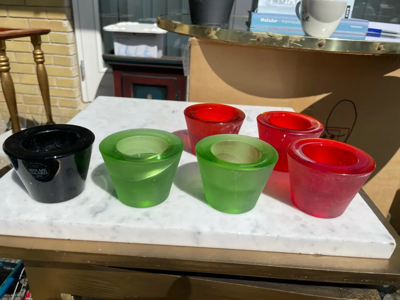 Billede 2 - Holmegaard glas lystager